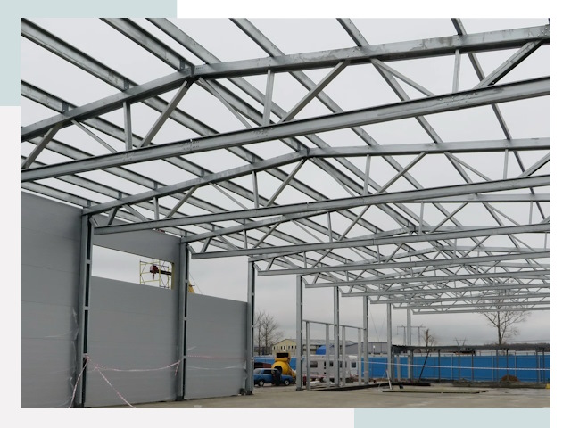 Строительство складов в Махачкала от 621 руб. за м²