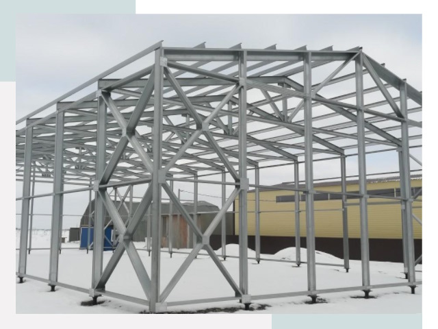 Каркасные ангары в Махачкале