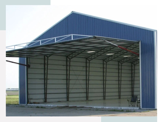 Прямо стенные ангары в Махачкале