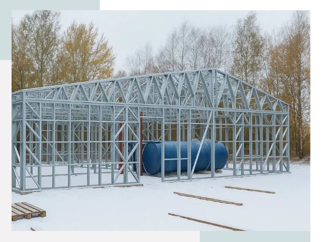 Металлические ангары в Махачкале