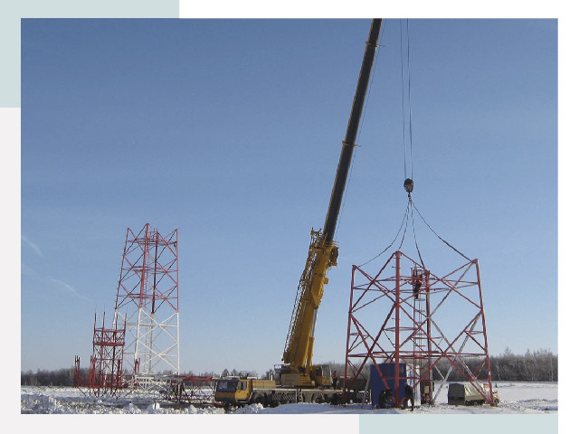 Монтаж вышек связи в Махачкале