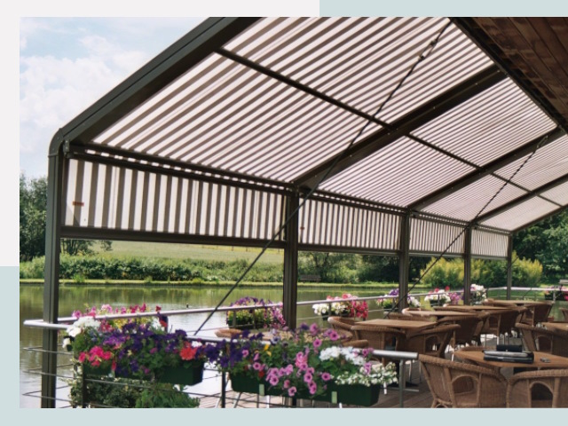 Элегантные навесы для кафе от 621 руб в Махачкала