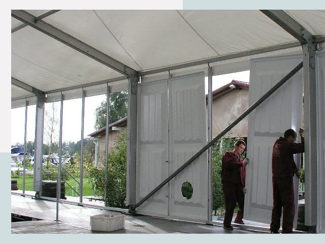 Быстро сборные шатры в Махачкала от 621 руб. за м²