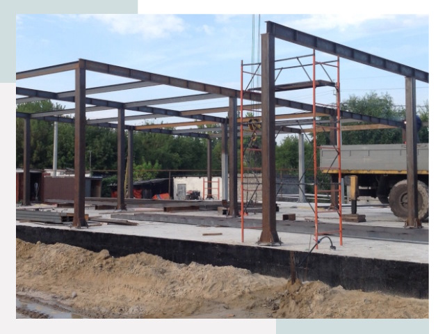 Фундамент для ангаров в Махачкале