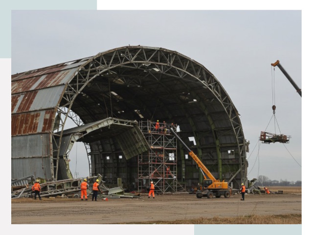 Демонтаж ангаров в Махачкале