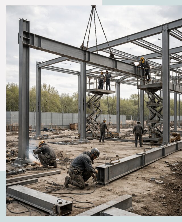 Строительство выставочных павильонов из металлоконструкций в Махачкале