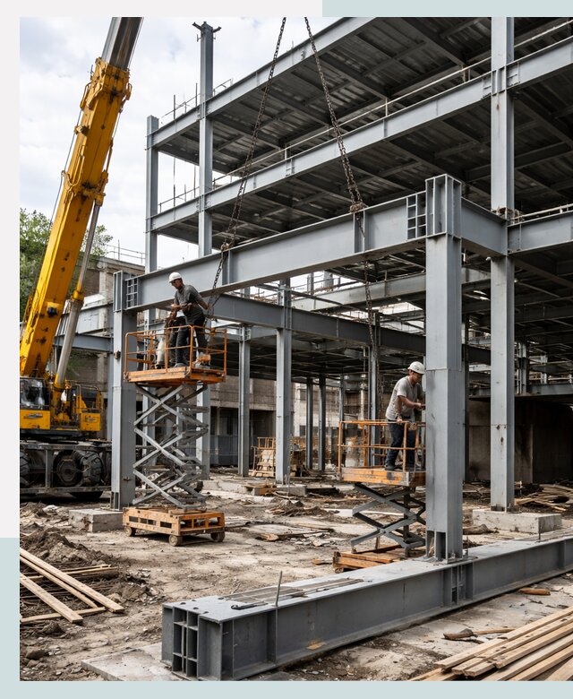 Строительство торгово-офисных зданий под ключ в Махачкале